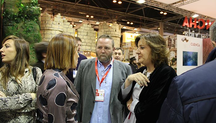 La Federación Provincial de Turismo de Guadalajara promociona en FITUR los encantos de la provincia