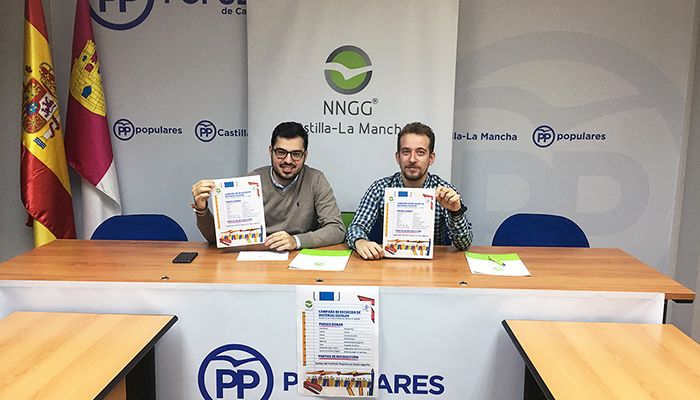 NNGG C-LM se suma a la campaña nacional de Recogida de Material Escolar para Venezuela