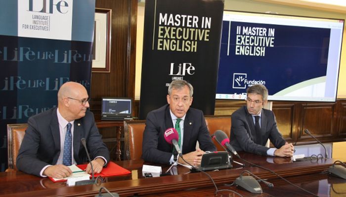 Presentación oficial del “Master in Executive English” de la Fundación Eurocaja Rural y LIFe