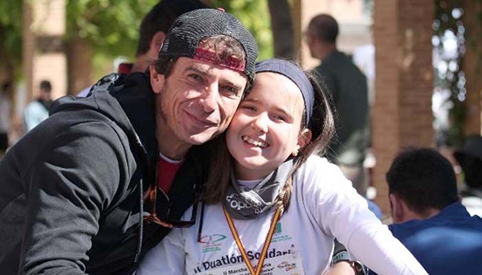 Un cabanillero busca votos y patrocinios para correr junto a su hija la Pilgrim Race 2019 con un fin solidario
