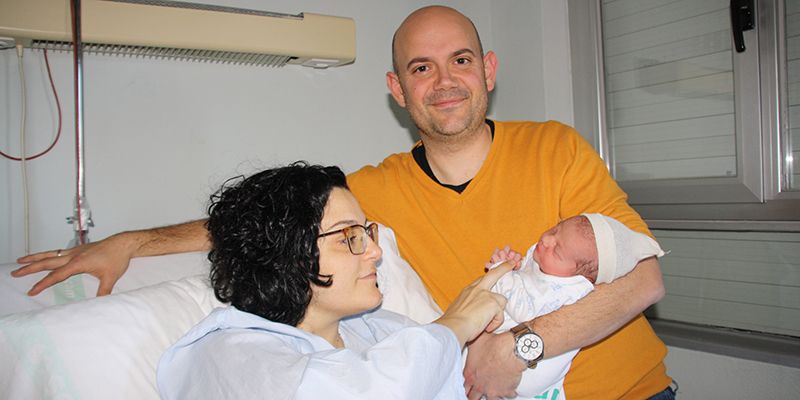 Vera Herraiz Ferrandis, primera conquense nacida en 2019 en el Hospital Virgen de la Luz