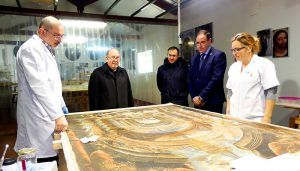 Yanguas comparte con Prieto la importancia para la provincia de la recuperación de su patrimonio