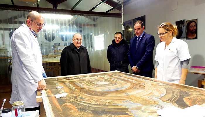 Yanguas comparte con Prieto la importancia para la provincia de la recuperación de su patrimonio