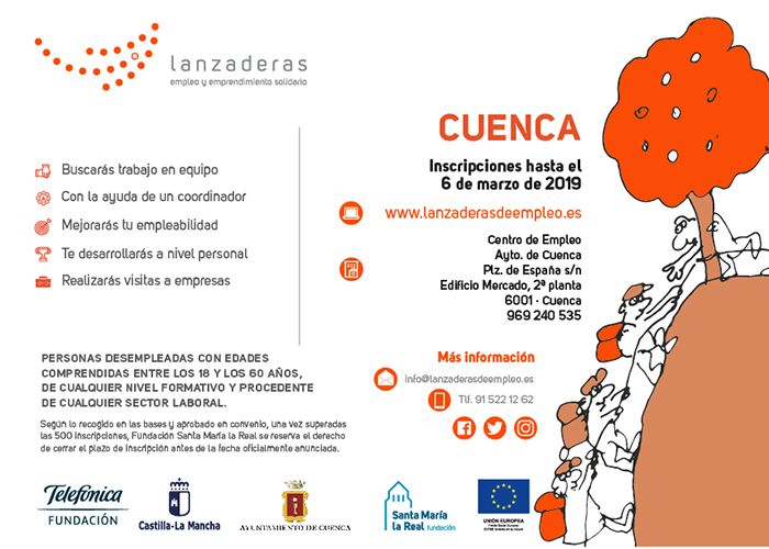 Abierta la inscripción para una nueva Lanzadera de Empleo en Cuenca