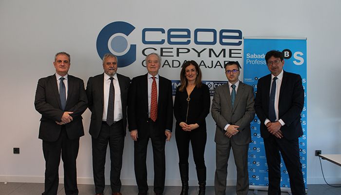 CEOE-Cepyme Guadalajara y Banco Sabadell renuevan su convenio de colaboración