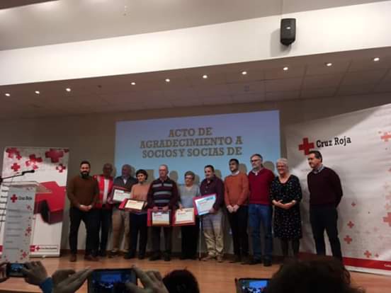 Cruz Roja Brihuega reconoce la labor de sus socios y voluntarios