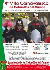 Del 1 al 3 de marzo, Carnaval 2019 en Cabanillas del Campo