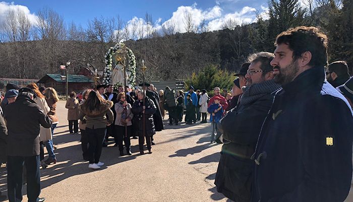 El diputado de Turismo asiste en Retiendas a la fiesta de la Botarga de la Candelaria