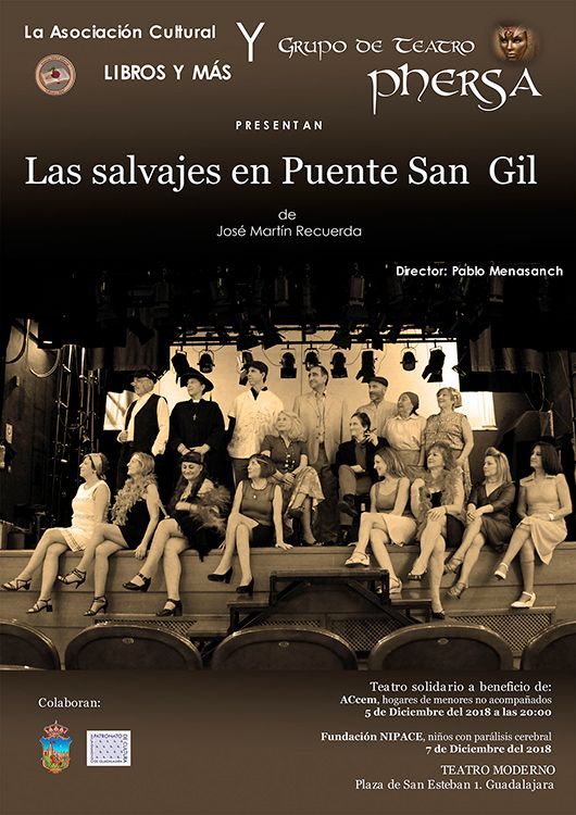 El fin de semana, 23 y 24 de febrero, teatro solidario en el Moderno a cargo de Grupo Solidario Phersa 3 El fin de semana, 23 y 24 de febrero, teatro solidario en el Moderno a cargo de Grupo Solidario Phersa
