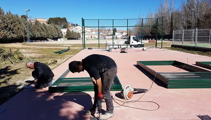 El polideportivo de Huete contará con una pista de pádel