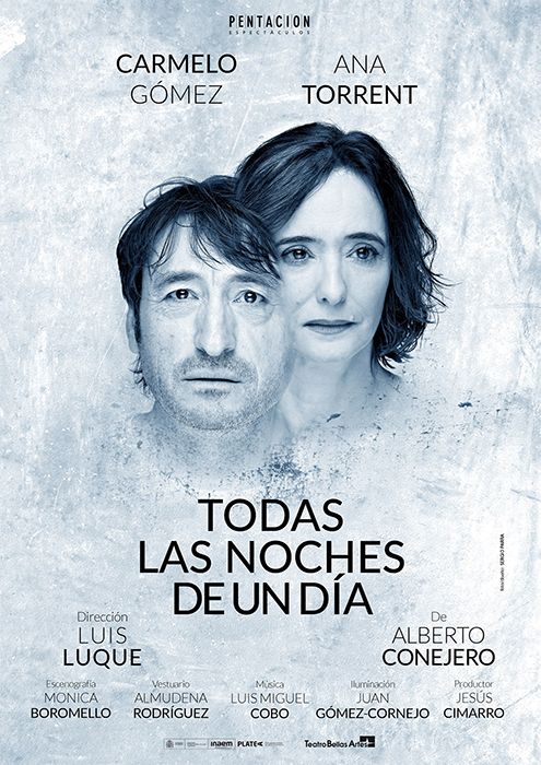 El viernes, 19 de febrero, en el Buero Vallejo, se sube el telón del ciclo Otro Teatro 2019, con Carmelo Gómez y Ana Torrent