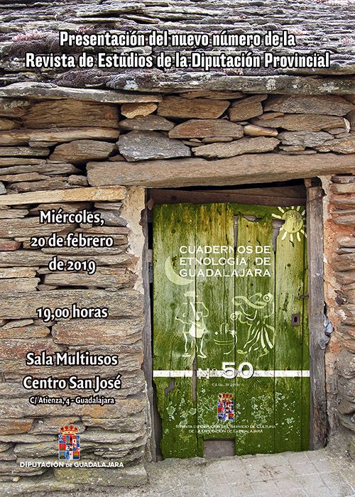 Este miércoles se presenta el número 50 de Cuadernos de Etnología de Guadalajara