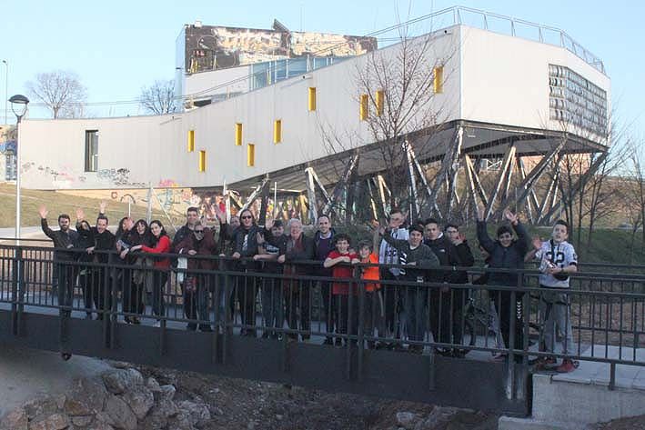 Inaugurado el Puente de la Juventud, sobre el Arroyo Cabanillas