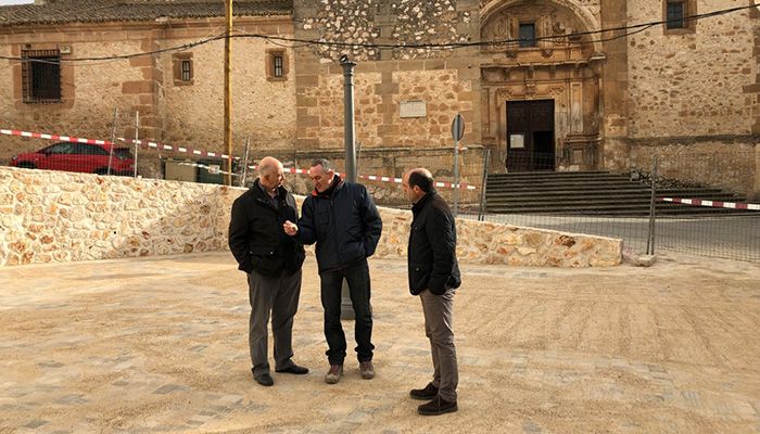 La Diputación de Guadalajara finaliza las obras de remodelación de la Plaza Gutiérrez de Luna de Jadraque