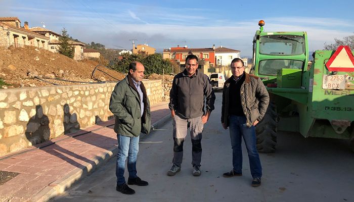 La Diputación mejora las redes de agua y las calles de Horche, Sacedón, Auñón, Alhóndiga y Peñalver