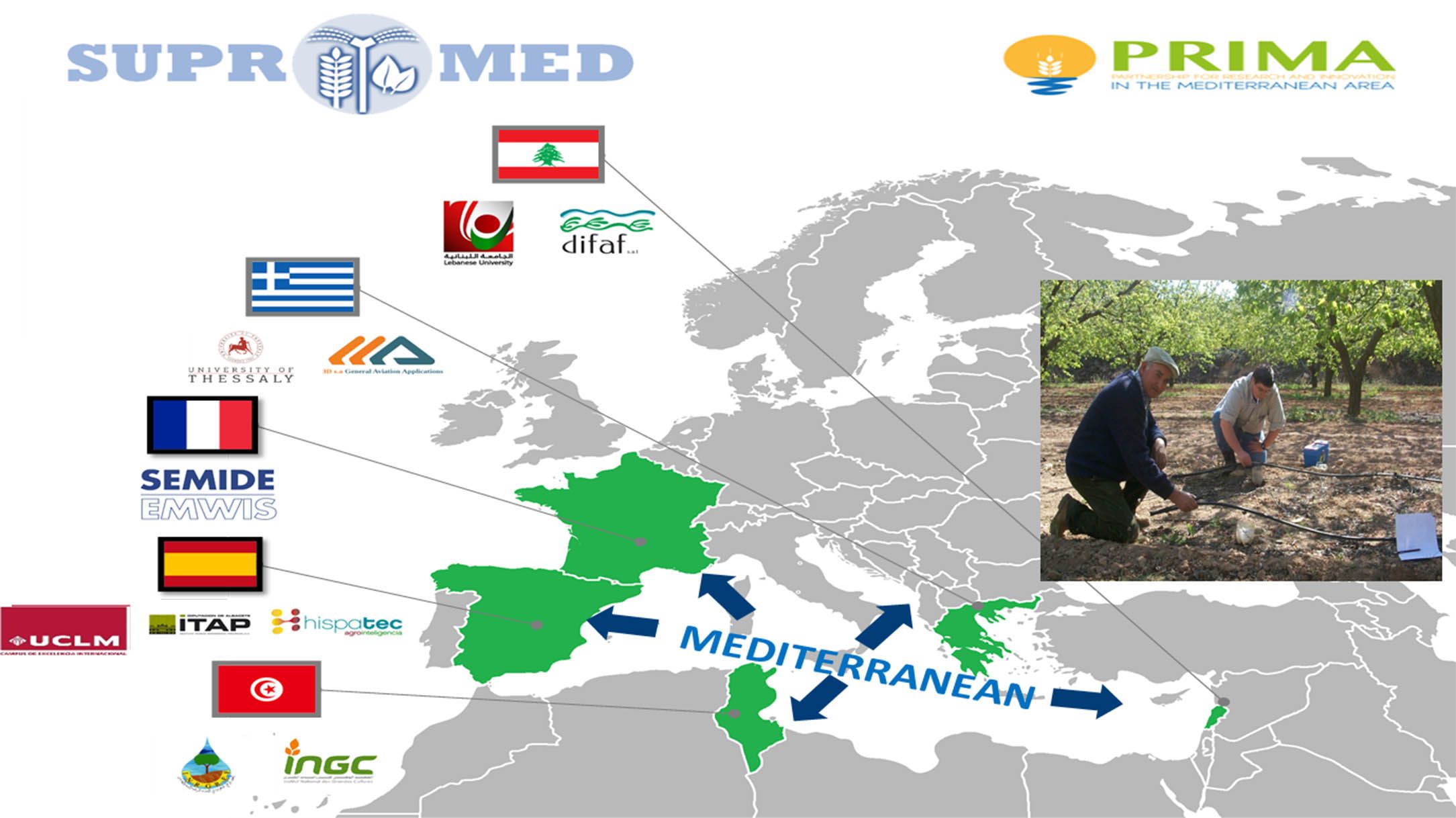 La fundación PRIMA financia un proyecto de la UCLM sobre producción sostenible en ambientes hídricos mediterráneos