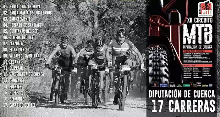 La Ruta BTT Ciudad de Huete forma parte del Circuito Provincial por segunda vez