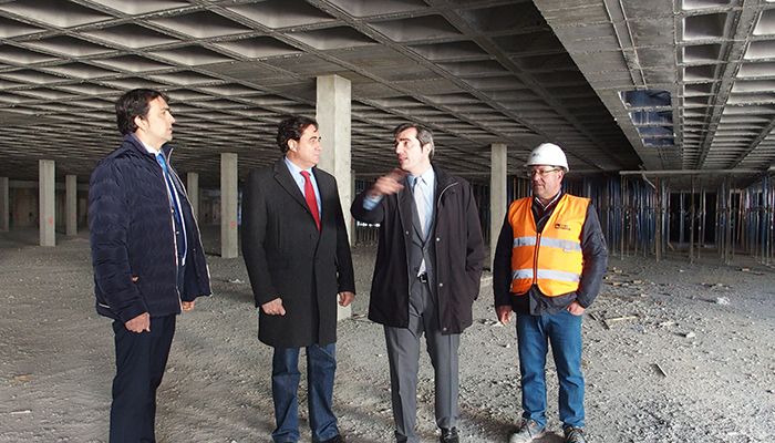 Las obras del aparcamiento de Astrana Marín cumplen con los plazos previstos para finalizar el 10 de junio