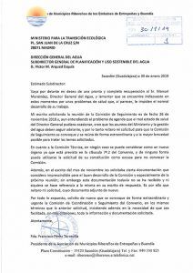 Los municipios ribereños de Entrepeñas y Buendía, ignorados y relegados por el ministerio de Transición Ecológica y su Dirección General del Agua
