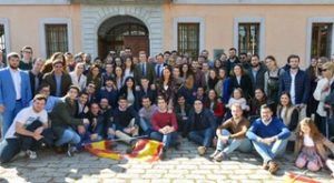 NNGG C-LM arropa a Casado y Núñez durante la Convención Nacional de Cohesión Territorial en Toledo