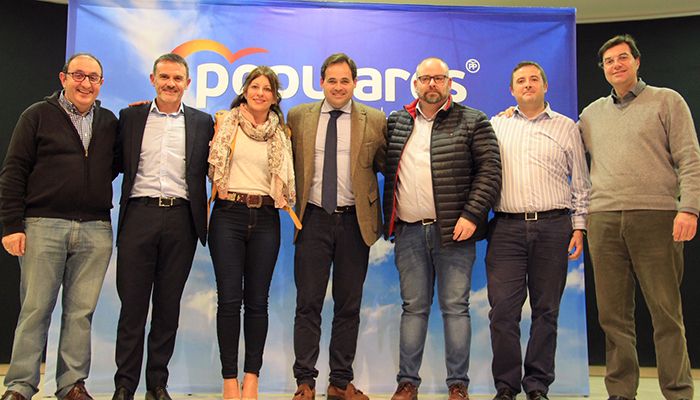 Núñez señala que Juan Carlos Martín es el alcalde que necesita Alovera por su experiencia de gestión, eficacia y capacidad de trabajo