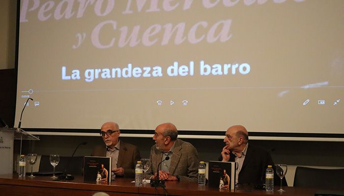 Pesentado en Murcia el libro “Pedro Mercedes y Cuenca. La grandeza del barro” de José Manuel López García