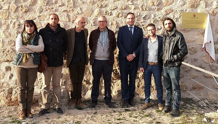 Prieto inaugura las últimas intervenciones de la Diputación de Cuenca en el yacimiento romano de Valeria