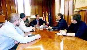 Prieto recalca la voluntad de la Diputación de colaborar con el Colegio de Ingenieros Agrónomos de Cuenca
