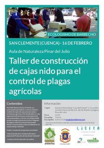 Talleres de conservación ambiental y protección de nuestra biodiversidad en el Aula de la Naturaleza de San Clemente
