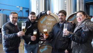 Trinomio, cerveza gastronómica de Dawat, Trivio y Corcel