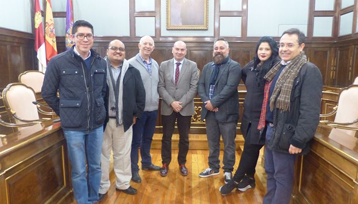 Una delegación mexicana se interesa por el sistema de grabación de plenos puesto en marcha por la Diputación de Guadalajara