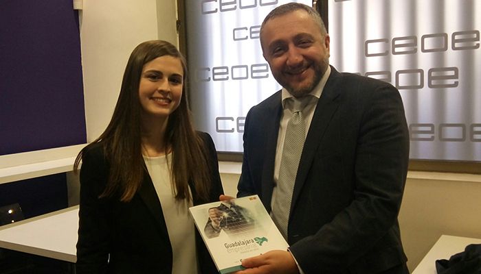 “Guadalajara Empresarial” se reúne con el embajador de Georgia en España, Ilia Giorgadze