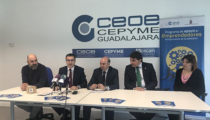 Cerrada la inscripción del programa de apoyo a emprendedores de la provincia impulsado por CEOE-Cepyme Guadalajara