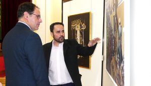 Diputación de Cuenca alberga ‘Aire nazareno’, la primera exposición del artista conquense Juan Manuel Cervera 2 Diputación de Cuenca alberga ‘Aire nazareno’, la primera exposición del artista conquense Juan Manuel Cervera