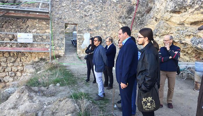 Diputación de Cuenca busca dotar a Uclés de un atractivo turístico más con la recuperación de la muralla árabe