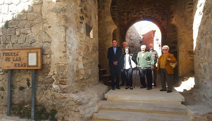 Diputación de Cuenca devuelve su esplendor a la muralla de Cañete con tres actuaciones por valor de 600.000 euros