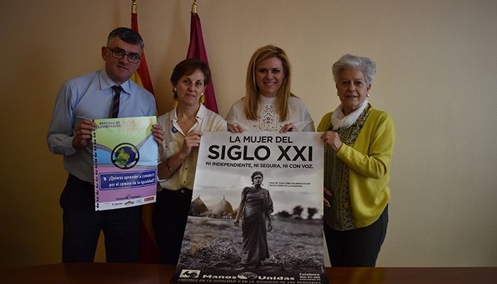 El Gobierno regional valora el trabajo de Manos Unidas Cuenca en la organización del Festival de Clipmetrajes para favorecer la igualdad