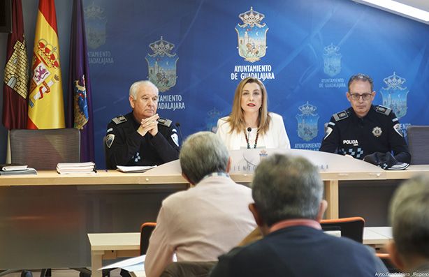 El número de accidentes de tráfico se redujo en Guadalajara un 11% en 2018 con respecto a 2017