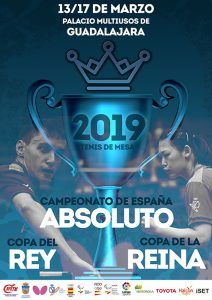 Este miércoles arranca en el Multiusos el Campeonato de España y Copas de SSMM los Reyes 2019 de Tenis de Mesa