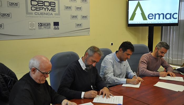 Firmado el convenio de la madera de Cuenca con una subida salarial del 2% para 2019