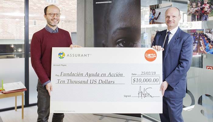 Fundación Assurant invierte en el futuro con una donación de 10.000 dólares para Ayuda en Acción y ayudar a los niños a aprender sobre robótica y tecnología