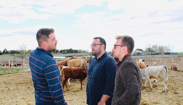 García y Sánchez-Infante defienden al sector primario en su visita a SUGANTO