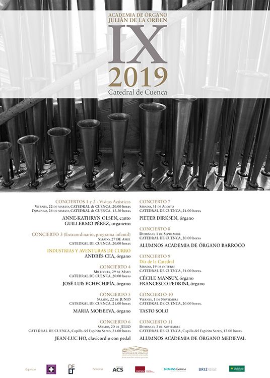 Inicia su andadura la IX Academia de Órgano ‘Julián de la Orden’