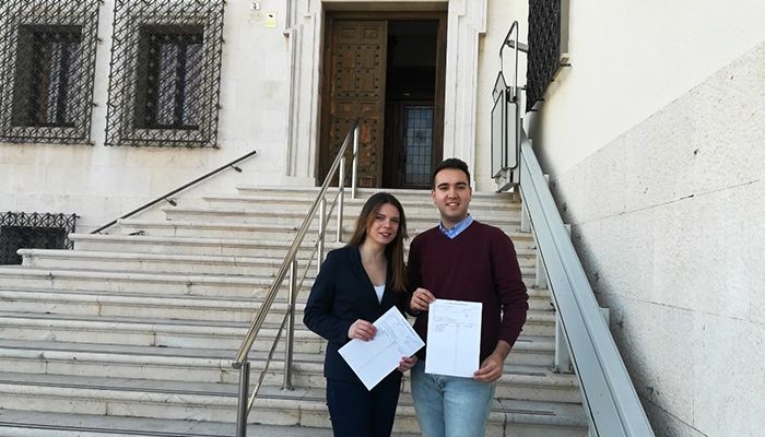 La confluencia de Unidas Podemos estará encabezada en Cuenca por los jóvenes Fernando Garrote Massó al Congreso y Beatriz Martínez Valencoso al Senado