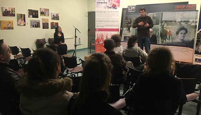 La exposición del 130 aniversario de UGT en Cuenca cierra con 15.000 visitas y un acto por el Día Internacional de la Mujer