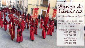 La M. A. I. V. H. P. de Nuestro Padre Jesús con la Caña pone en marcha un banco de túnicas