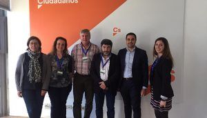 La Red SSPA se reúne con Ciudadanos para hablar de los compromisos para revertir la despoblación