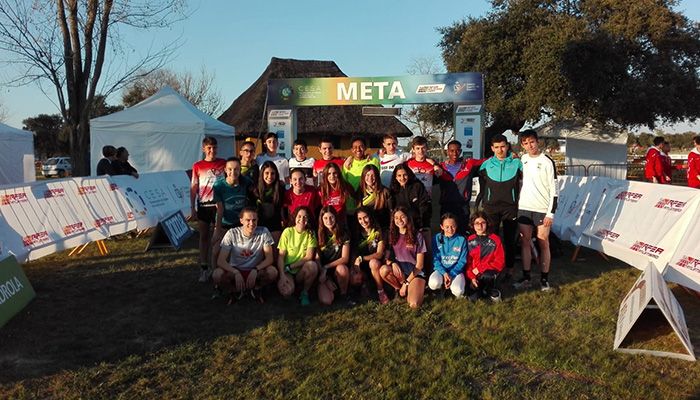 Los atletas del Club Atletismo Cuenca se sobrepusieron a la adversidad en el Nacional Individual de Campo a Través