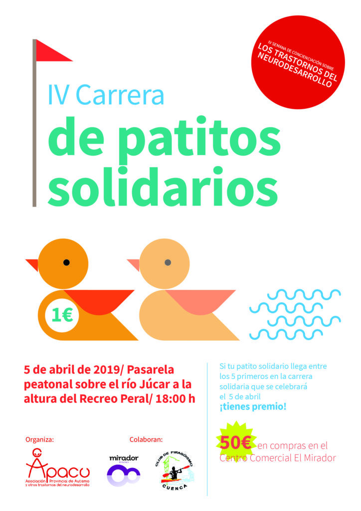 Los patitos solidarios de APACU vuelven a Mirador de Cuenca