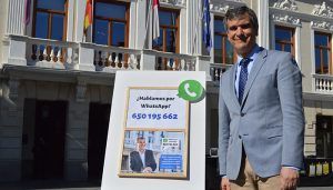 Los vecinos de Guadalajara podrán enviar whatsapp a Antonio Román para transmitirle sus propuestas 2 Los vecinos de Guadalajara podrán enviar whatsapp a Antonio Román para transmitirle sus propuestas